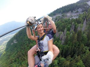 zipline Slovenia Bovec