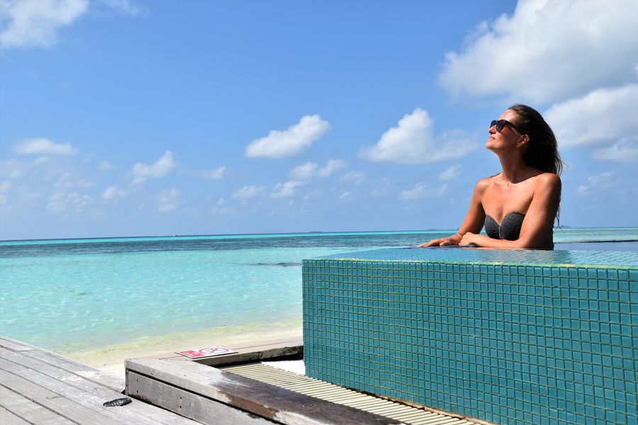 overwater bungalow LUX South Ari Maldives