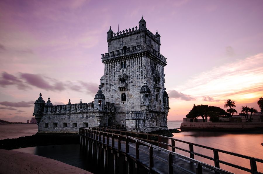 Lisbon Portugal sunset