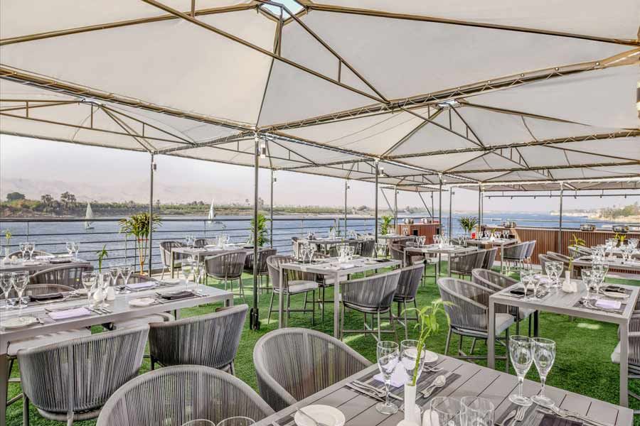 Nile Cruise Egypt restaurant