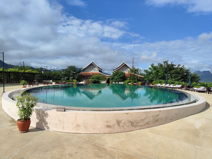 sustainable Luang Prabang View Hotel swimming pool