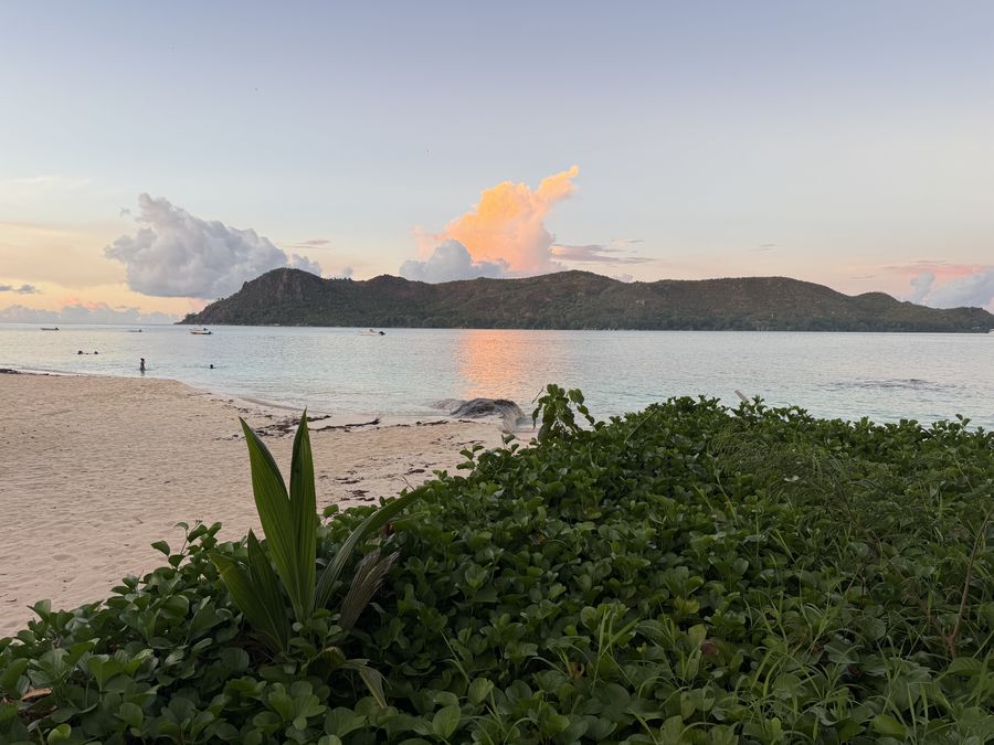 Anse Boudin beach Praslin Seychelles