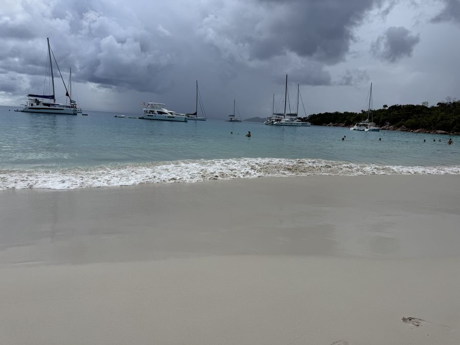 beach Anse Lazio Praslin Seychelles