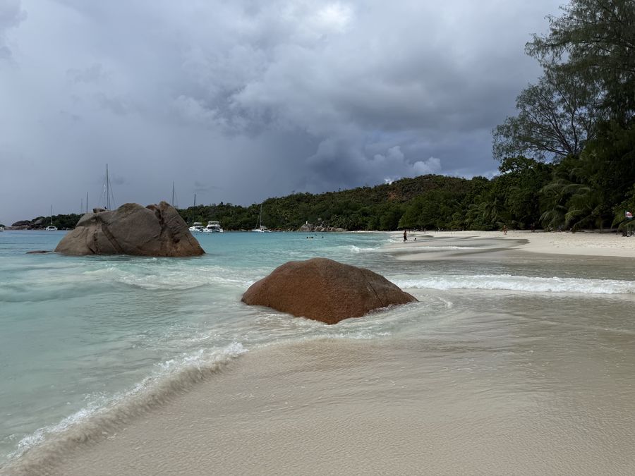 beach Anse Lazio Praslin Seychelles