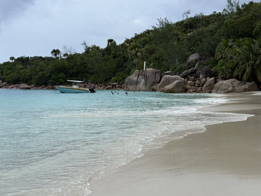 beach Anse Lazio Praslin Seychelles