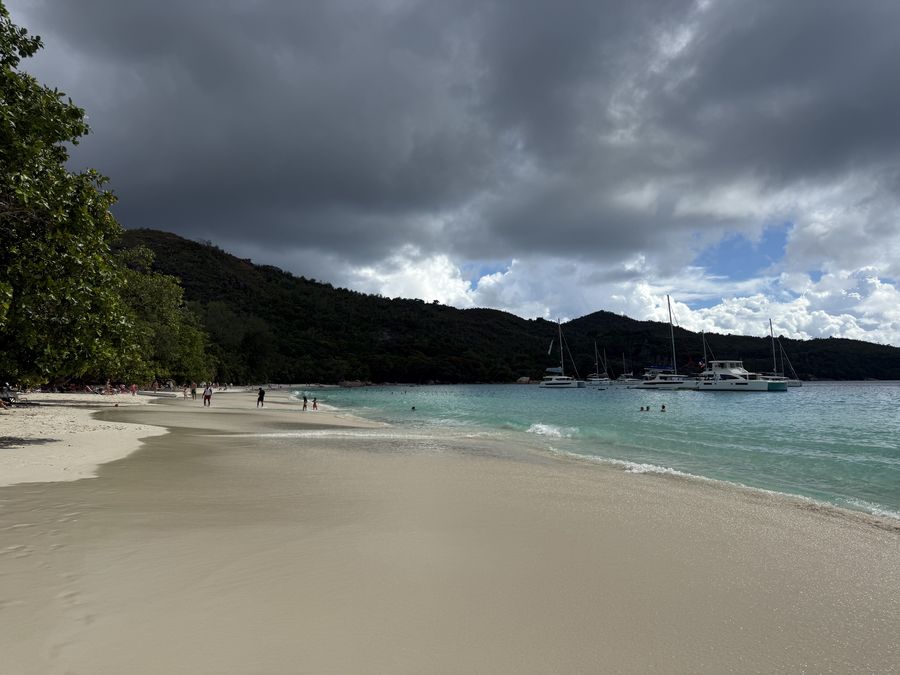 beach Anse Lazio Praslin Seychelles
