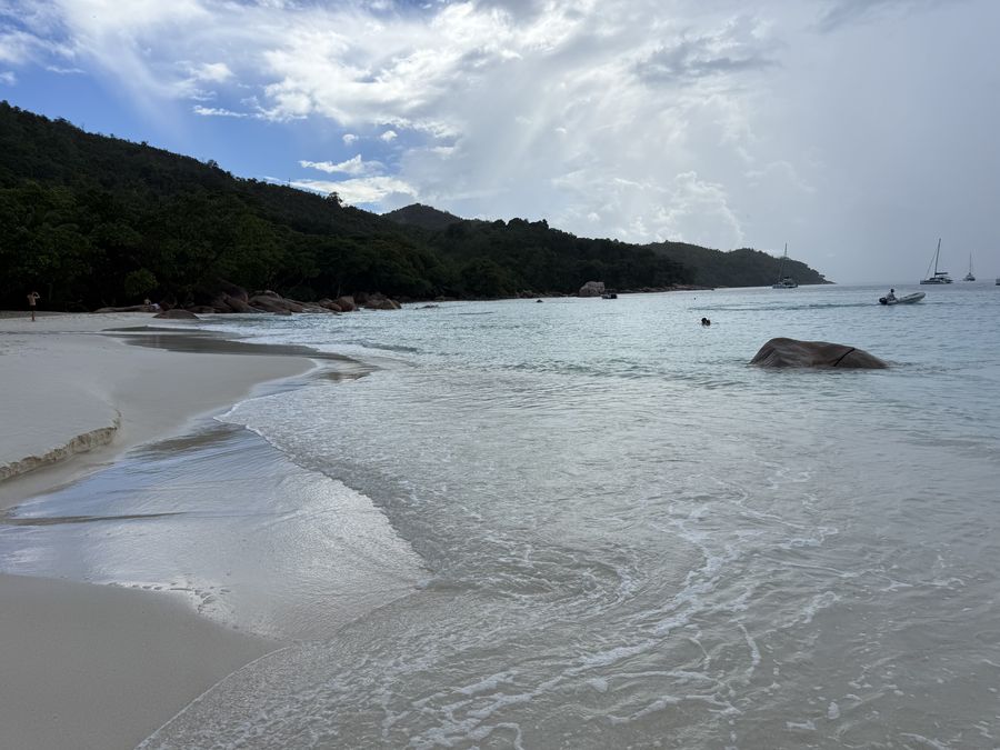 beach Anse Lazio Praslin Seychelles