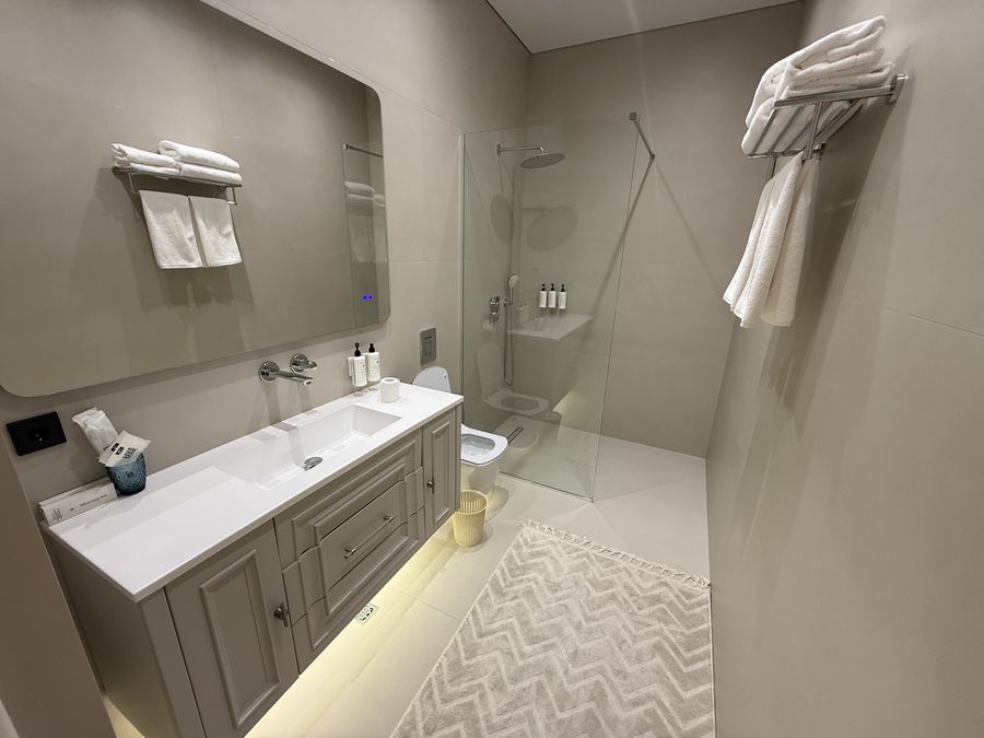 New Tashkent Symphony Boutique hotel bathroom