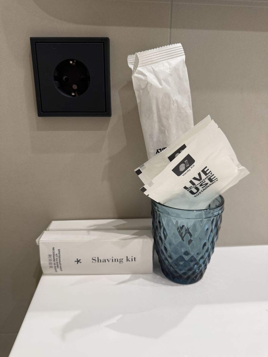 New Tashkent Symphony Boutique hotel free toiletries